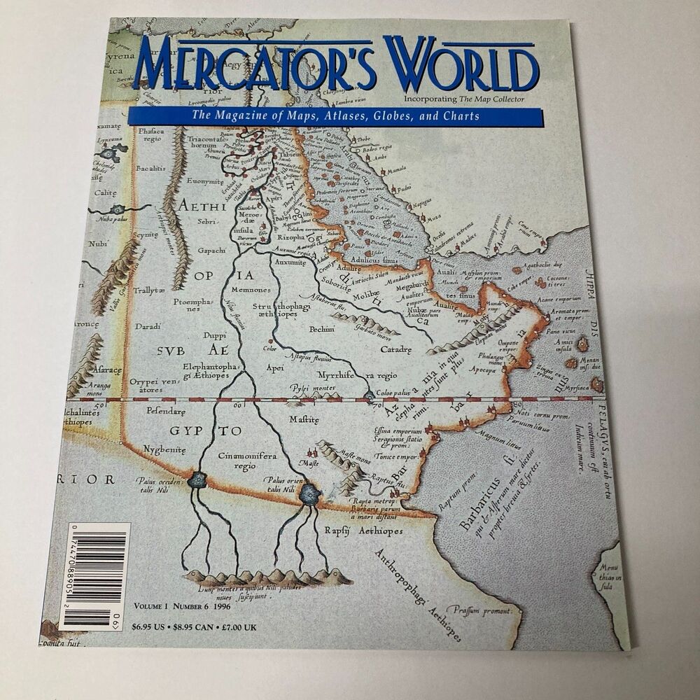 Mercator's World Magazine Vintage